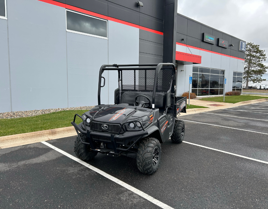 2025 Kubota Full-Size Gas Utility Vehicles RTVXG850 SIDEKICK in Black - Stock # 027955
